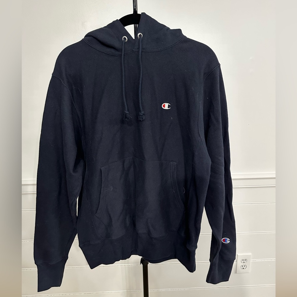 Champion Navy Blue size Small Perfect Condition Hoodie